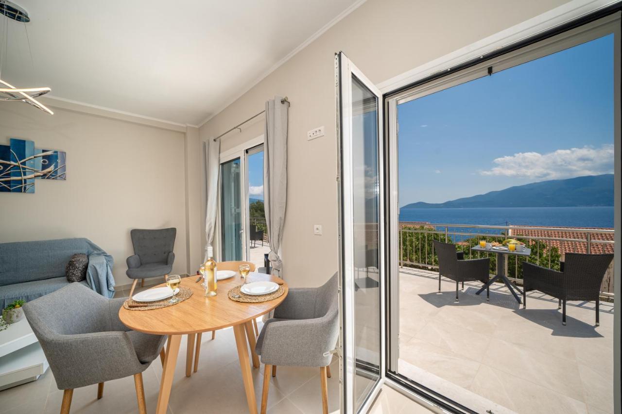 Maritina'S Apartments Amazing Sea View Agia Efimia Exterior photo